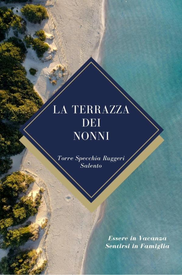 トッレ・スペッキア・ルッジェーリLa Terrazza Dei Nonniアパートメント エクステリア 写真