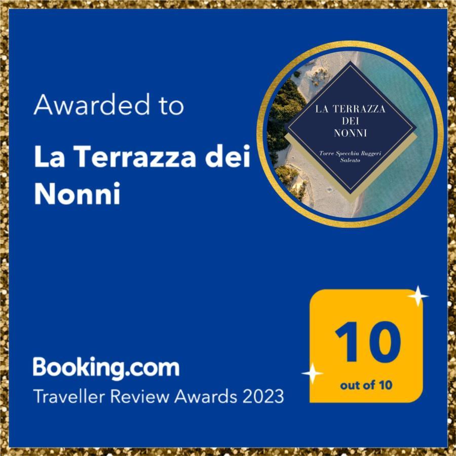 トッレ・スペッキア・ルッジェーリLa Terrazza Dei Nonniアパートメント エクステリア 写真